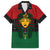 Personalized Pharaoh In Pan-African Colors Family Matching Puletasi and Hawaiian Shirt Ancient Egypt