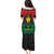 Personalized Pharaoh In Pan-African Colors Family Matching Puletasi and Hawaiian Shirt Ancient Egypt - Wonder Print Shop