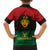 Personalized Pharaoh In Pan-African Colors Family Matching Short Sleeve Bodycon Dress and Hawaiian Shirt Ancient Egypt