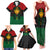 Personalized Pharaoh In Pan-African Colors Family Matching Tank Maxi Dress and Hawaiian Shirt Ancient Egypt