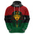 Personalized Pharaoh In Pan-African Colors Hoodie Ancient Egypt - Wonder Print Shop