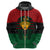 Personalized Pharaoh In Pan-African Colors Hoodie Ancient Egypt - Wonder Print Shop
