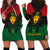 Personalized Pharaoh In Pan-African Colors Hoodie Dress Ancient Egypt - Wonder Print Shop