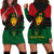 Personalized Pharaoh In Pan-African Colors Hoodie Dress Ancient Egypt