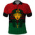 Personalized Pharaoh In Pan-African Colors Polo Shirt Ancient Egypt