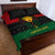 Personalized Pharaoh In Pan-African Colors Quilt Bed Set Ancient Egypt