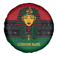 Personalized Pharaoh In Pan-African Colors Spare Tire Cover Ancient Egypt - Wonder Print Shop