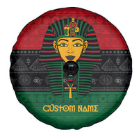 Personalized Pharaoh In Pan-African Colors Spare Tire Cover Ancient Egypt - Wonder Print Shop