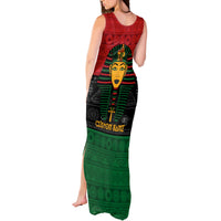 Personalized Pharaoh In Pan-African Colors Tank Maxi Dress Ancient Egypt - Wonder Print Shop
