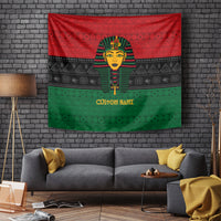 Personalized Pharaoh In Pan-African Colors Tapestry Ancient Egypt - Wonder Print Shop