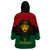 Personalized Pharaoh In Pan-African Colors Wearable Blanket Hoodie Ancient Egypt