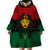 Personalized Pharaoh In Pan-African Colors Wearable Blanket Hoodie Ancient Egypt