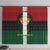 Personalized Pharaoh In Pan-African Colors Window Curtain Ancient Egypt - Wonder Print Shop