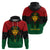 Personalized Pharaoh In Pan-African Colors Zip Hoodie Ancient Egypt