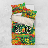 Personalized Colorful African Unapologetically Black Bedding Set - Wonder Print Shop
