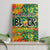 Personalized Colorful African Unapologetically Black Canvas Wall Art - Wonder Print Shop
