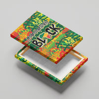 Personalized Colorful African Unapologetically Black Canvas Wall Art - Wonder Print Shop