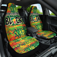 Personalized Colorful African Unapologetically Black Car Seat Cover - Wonder Print Shop
