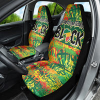 Personalized Colorful African Unapologetically Black Car Seat Cover - Wonder Print Shop
