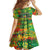 Personalized Colorful African Unapologetically Black Family Matching Long Sleeve Bodycon Dress and Hawaiian Shirt - Wonder Print Shop