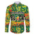 Personalized Colorful African Unapologetically Black Family Matching Long Sleeve Bodycon Dress and Hawaiian Shirt - Wonder Print Shop