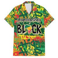 Personalized Colorful African Unapologetically Black Family Matching Off Shoulder Maxi Dress and Hawaiian Shirt - Wonder Print Shop