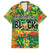 Personalized Colorful African Unapologetically Black Family Matching Short Sleeve Bodycon Dress and Hawaiian Shirt - Wonder Print Shop