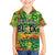 Personalized Colorful African Unapologetically Black Family Matching Short Sleeve Bodycon Dress and Hawaiian Shirt - Wonder Print Shop