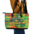 Personalized Colorful African Unapologetically Black Leather Tote Bag - Wonder Print Shop