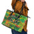 Personalized Colorful African Unapologetically Black Leather Tote Bag - Wonder Print Shop