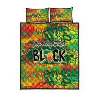 Personalized Colorful African Unapologetically Black Quilt Bed Set - Wonder Print Shop