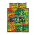 Personalized Colorful African Unapologetically Black Quilt Bed Set - Wonder Print Shop