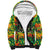 Personalized Colorful African Unapologetically Black Sherpa Hoodie - Wonder Print Shop