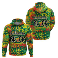 Personalized Colorful African Unapologetically Black Zip Hoodie - Wonder Print Shop