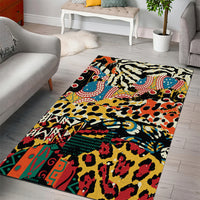 Africa Animal Pattern Area Rug - Wonder Print Shop