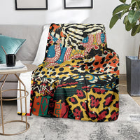 Africa Animal Pattern Blanket