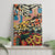 Africa Animal Pattern Canvas Wall Art - Wonder Print Shop