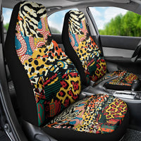 Africa Animal Pattern Car Seat Cover - Wonder Print Shop