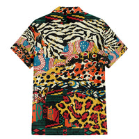 Africa Animal Pattern Family Matching Mermaid Dress and Hawaiian Shirt - Wonder Print Shop