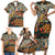 Africa Animal Pattern Family Matching Short Sleeve Bodycon Dress and Hawaiian Shirt - Wonder Print Shop