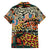Africa Animal Pattern Family Matching Summer Maxi Dress and Hawaiian Shirt - Wonder Print Shop
