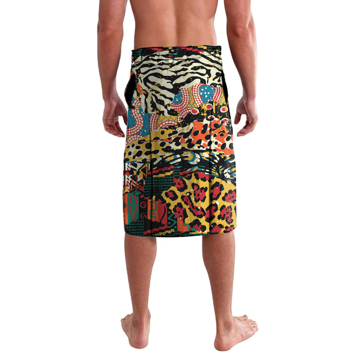 Africa Animal Pattern Lavalava - Wonder Print Shop