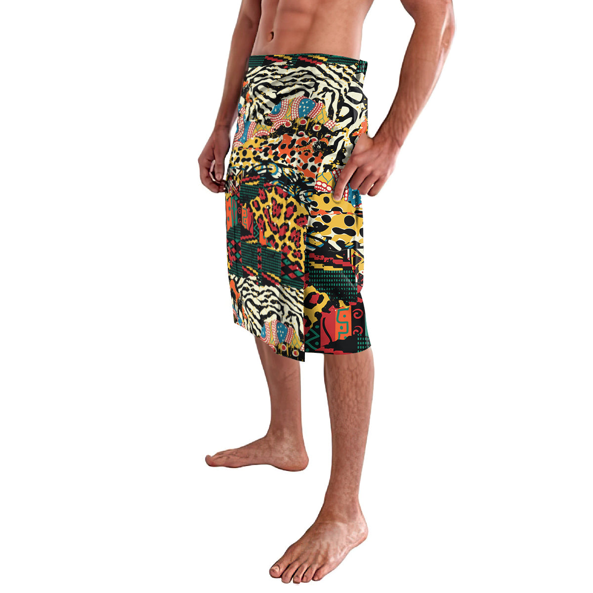 Africa Animal Pattern Lavalava - Wonder Print Shop