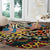 Africa Animal Pattern Round Carpet