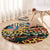 Africa Animal Pattern Round Carpet