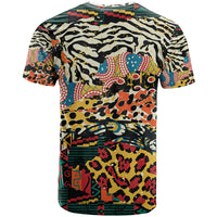 Africa Animal Pattern T Shirt - Wonder Print Shop