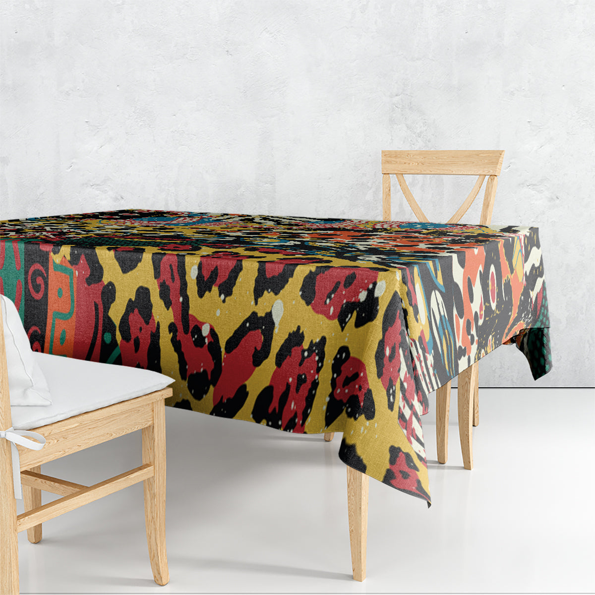 Africa Animal Pattern Tablecloth - Wonder Print Shop