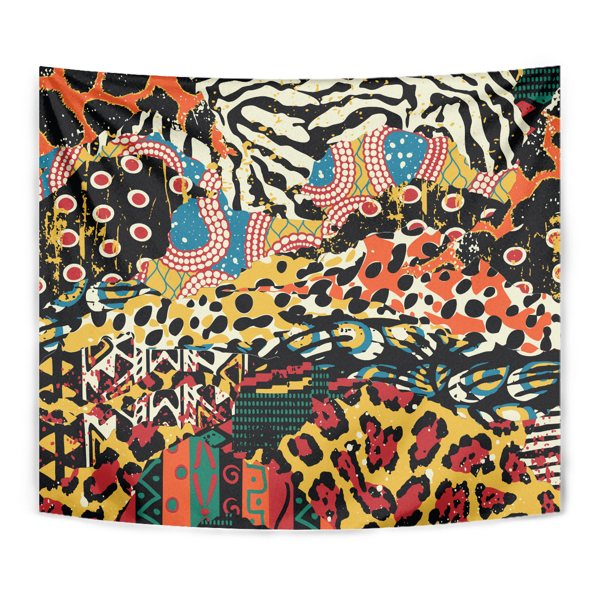 Africa Animal Pattern Tapestry - Wonder Print Shop