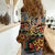 Africa Animal Pattern Women Casual Shirt - Wonder Print Shop