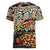 Africa Animal Pattern Women V Neck T Shirt - Wonder Print Shop